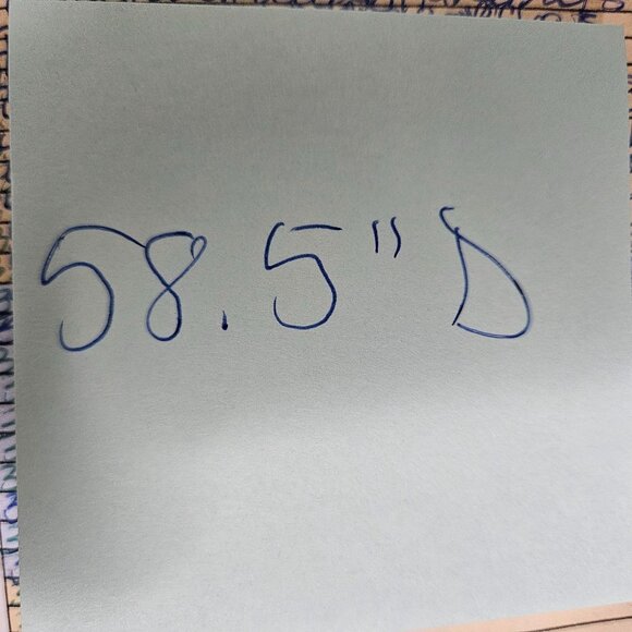 Round Tablecloth Table Cloth Cover Cloth Beige White Striped Tassel Fringe 59" - Picture 9 of 9